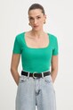 Morgan t-shirt DLUBI zielony DLUBI
