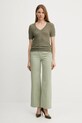 Morgan tricou MPALM MPALM verde SS25