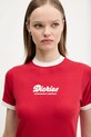 Kratka majica Dickies rdeča DK0A4Z8I0ER1