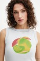 MAX&Co. top din bumbac gri 2516941034200