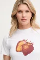 MAX&Co. t-shirt bawełniany biały 2516941094200