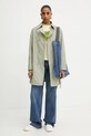 MAX&Co. tricou din bumbac 2516941094200 galben SS25