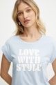 Morgan t-shirt DSTYLE blu DSTYLE