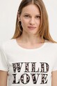 Morgan t-shirt DMILIE biały DMILIE