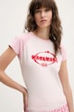 Karl Kani t-shirt różowy 61300125