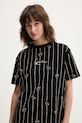Karl Kani t-shirt bawełniany czarny 61300126