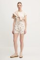 Karl Kani tricou 61300113 bej SS25