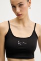 Top Karl Kani μαύρο 6131297