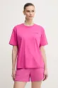 MACKAGE t-shirt in cotone rilassato rosa TEE.W