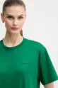 MACKAGE t-shirt in cotone verde TEE.W