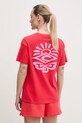 Îmbrăcăminte Rip Curl tricou din bumbac 0EGWTE rosu