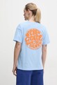 Îmbrăcăminte Rip Curl tricou din bumbac 0EGWTE albastru