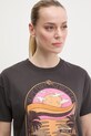Rip Curl tricou din bumbac gri 0FDWTE