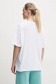 Odzież Rip Curl t-shirt bawełniany COVE HERITAGE 0FLWTE biały
