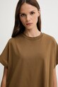 United Colors of Benetton t-shirt bawełniany zielony 3096D1071