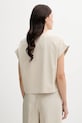 Odzież United Colors of Benetton t-shirt 3IFVD10AF beżowy