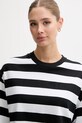 United Colors of Benetton tricou din bumbac negru 32JPD10A5