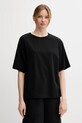 Tričko United Colors of Benetton relaxed čierna 3903D10AA