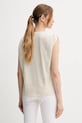 Дрехи Памучна тениска United Colors of Benetton 3096D10AB бежов