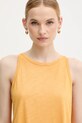 United Colors of Benetton top galben 3KMTDH013
