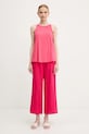 Top United Colors of Benetton 3KMTDH013 ružová SS25