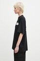 Carhartt WIP tricou din bumbac S/S Day Off T-Shirt I034679.0D2XX negru SS25
