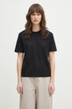 Carhartt WIP cotton t-shirt S/S Luca T-Shirt plain black I034633.89XX