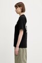 Carhartt WIP t-shirt bawełniany S/S Button T-Shirt I034702.89XX czarny SS25