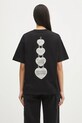 Odzież Carhartt WIP t-shirt bawełniany S/S Hartt Chain T-Shirt I034703.89XX czarny