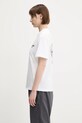 Carhartt WIP t-shirt bawełniany S/S Button T-Shirt I034702.02XX biały SS25