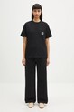 Carhartt WIP t-shirt in cotone S/S Pocket Heart T-Shirt I032180.00EXX nero
