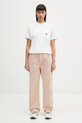 Carhartt WIP t-shirt bawełniany S/S Pocket Heart T-Shirt I032180.1WZXX biały