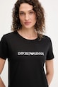 Odzież Emporio Armani Underwear t-shirt lounge EW000408.AF10881 czarny