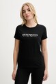 Футболка лаунж Emporio Armani Underwear regular чёрный EW000408.AF10881