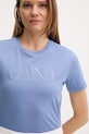 Gant t-shirt bawełniany niebieski 4200502