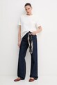 Gant tricou din bumbac 4200573 alb SS25
