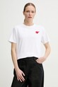 Хлопковая футболка The Kooples белый FTSC30036K