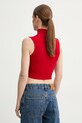Oblečení Halenka The Kooples FTOP30005K červená
