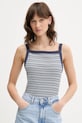 Abercrombie & Fitch top curele bleumarin KI139.5318.123