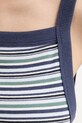 Abercrombie & Fitch top KI139.5318.123 granatowy