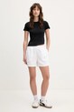 Bavlněné tričko Hollister Co. KI339.5061.900 černá SS25