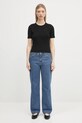 Пуловер Kenzo FF52PU4983CW.99J черен