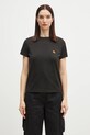 Pamučna majica Kenzo Pop regular crna FF52TS1674SO.99J