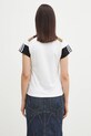 Одежда Хлопковая футболка Martine Rose Shrunken Panelled 652JE01000D белый