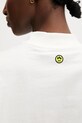 Barrow t-shirt bawełniany S5BWWOTH153 biały