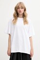 MM6 Maison Margiela t-shirt bawełniany biały S62GD0202.M20115.100