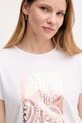 Pedro del Hierro t-shirt bawełniany biały 4539638