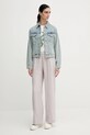 Bombažna kratka majica Pedro del Hierro 4539617 bela SS25
