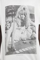 Bavlněné tričko Anine Bing Lili Tee Ab X Dk X Brigitte Bardot bílá A.08.10565