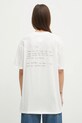 Abbigliamento Anine Bing t-shirt in cotone Walker Tee Lyrics A.08.10771 bianco